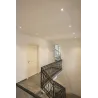 NEW TRIA 68, encastré de plafond intérieur, simple, rond, blanc mat, LED, 5,3W, 2700K, clips ressorts
