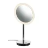 MAGANDA, lampe à poser intérieure, miroir, chrome, LED, 4,8W, 2700/3000/4000K, IP44, interrupteur CCT