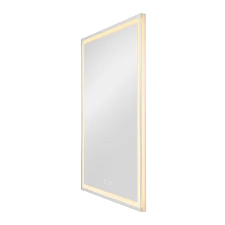 TRUKKO, applique intérieure, miroir, rectangulaire, argent, LED, 25W, 3000/4000/6500K, IP44, variable