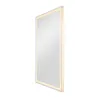 TRUKKO, applique intérieure, miroir, rectangulaire, argent, LED, 25W, 3000/4000/6500K, IP44, variable