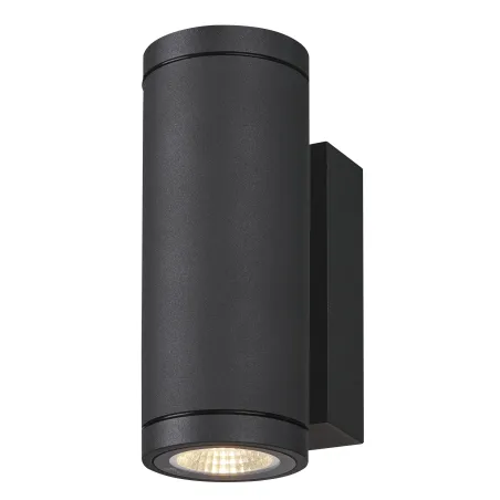 ENOLA ROUND S UP/DOWN, applique extérieure, rond, S, anthracite, LED, 7W, 3000K/4000K, IP65, up/down