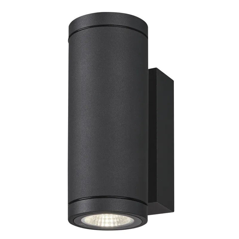 ENOLA ROUND S UP/DOWN, applique extérieure, rond, S, anthracite, LED, 7W, 3000K/4000K, IP65, up/down
