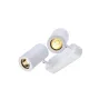 ENOLA B, applique et plafonnier intérieur, double, blanc, GU10/QPAR51, 2x 50W max, inclinable à 100 deg