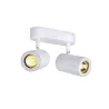 ENOLA B, applique et plafonnier intérieur, double, blanc, GU10/QPAR51, 2x 50W max, inclinable à 100 deg
