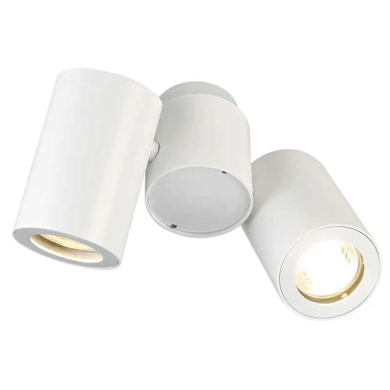 ENOLA B, applique et plafonnier intérieur, double, blanc, GU10/QPAR51, 2x 50W max, inclinable à 180 deg