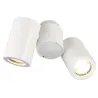 ENOLA B, applique et plafonnier intérieur, double, blanc, GU10/QPAR51, 2x 50W max, inclinable à 180 deg