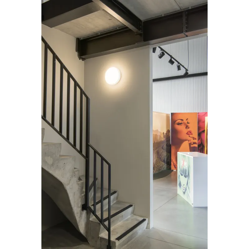 LIPSY® 40, applique et plafonnier intérieur, Drum, blanc, LED, 18W, 3000K/4000K, IP44, variable Dali