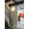 LIPSY® 40, applique et plafonnier intérieur, Drum, blanc, LED, 18W, 3000K/4000K, IP44, variable Dali