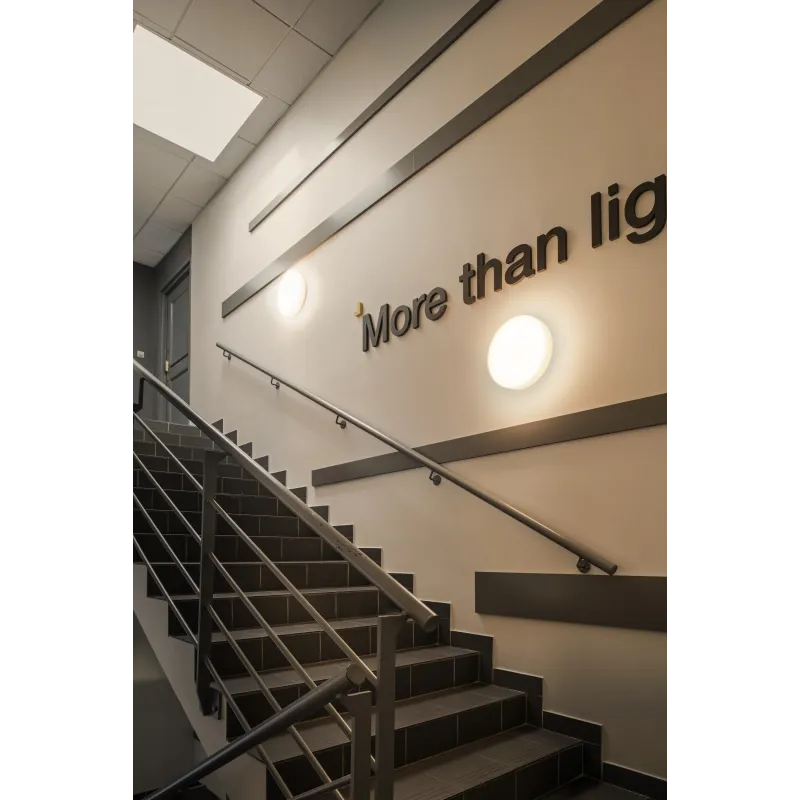 LIPSY® 40, applique et plafonnier intérieur, Drum, blanc, LED, 18W, 3000K/4000K, IP44, variable Dali