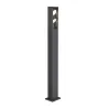 ESKINA FRAME 125, borne extérieure, double, anthracite, LED, 27W, 3000/4000K, IP65, interrupteur CCT
