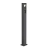 ESKINA FRAME 125, borne extérieure, double, anthracite, LED, 27W, 3000/4000K, IP65, interrupteur CCT