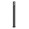 ESKINA FRAME 175, borne extérieure, double, anthracite, LED, 27W, 3000/4000K, IP65, interrupteur CCT
