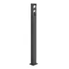 ESKINA FRAME 175, borne extérieure, double, anthracite, LED, 27W, 3000/4000K, IP65, interrupteur CCT