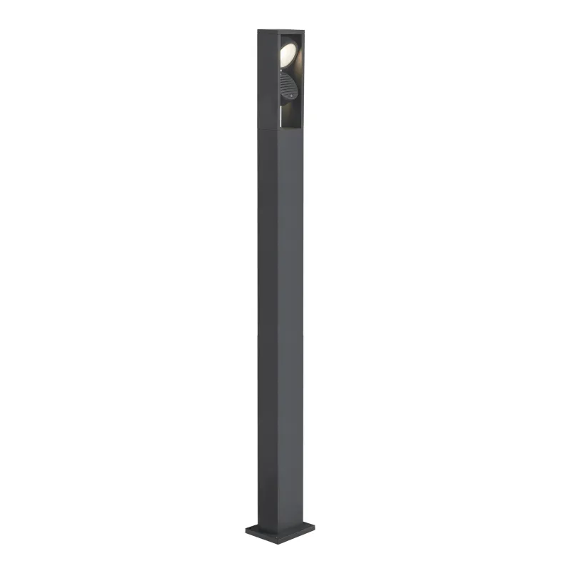 ESKINA FRAME 175, borne extérieure, double, anthracite, LED, 27W, 3000/4000K, IP65, interrupteur CCT