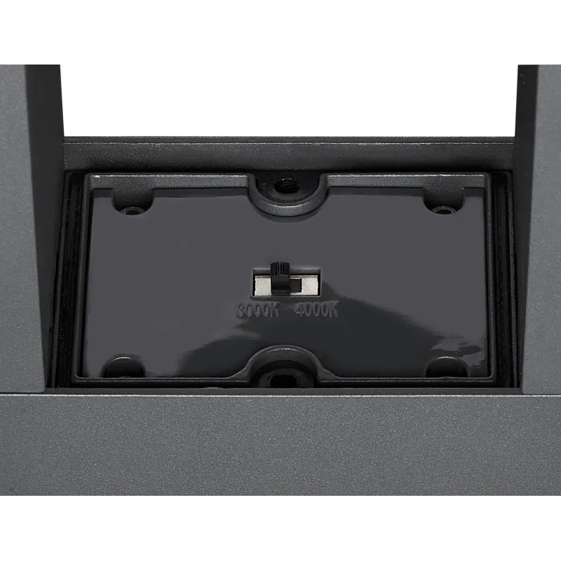 ESKINA FRAME 175, borne extérieure, double, anthracite, LED, 27W, 3000/4000K, IP65, interrupteur CCT