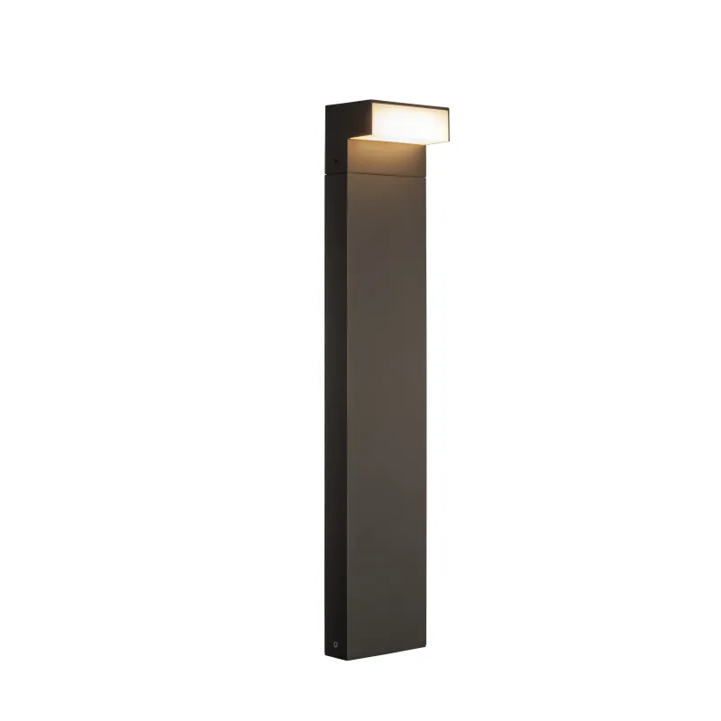 L-LINE OUT 80, borne extérieure, horizontal, anthracite, LED, 7W, 3000/4000K, IP65, interrupteur CCT