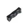 EASY-INSTALL QPAR51, encastré de plafond intérieur, carré, alu brossé, GU10/QPAR51, 20W max, RT 2012