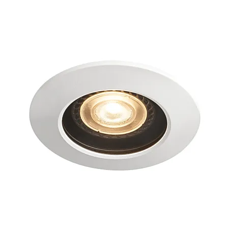 VARU, encastré de plafond intérieur/extérieur, blanc, GU10/LED GU10 51mm, 5W max, IP20/IP65, RT 2012