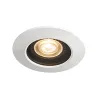 VARU, encastré de plafond intérieur/extérieur, blanc, GU10/LED GU10 51mm, 5W max, IP20/IP65, RT 2012