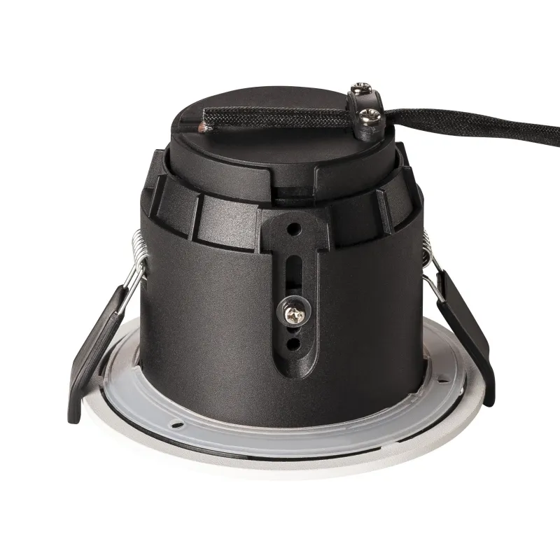 VARU, encastré de plafond intérieur/extérieur, blanc, GU10/LED GU10 51mm, 5W max, IP20/IP65, RT 2012