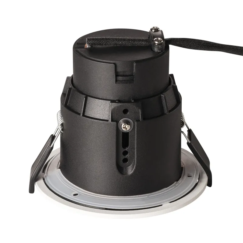 VARU, encastré de plafond intérieur/extérieur, blanc, GU10/LED GU10 51mm, 5W max, IP20/IP65, RT 2012