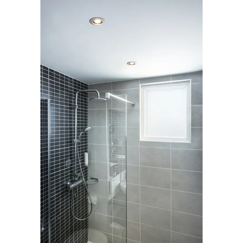 VARU, encastré de plafond intérieur/extérieur, blanc, GU10/LED GU10 51mm, 5W max, IP20/IP65, RT 2012