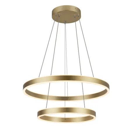 ONE DOUBLE, suspension intérieure, up/down, laiton, LED, 35W, 2700/3000K, interrupteur CCT, variable