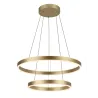 ONE DOUBLE, suspension intérieure, up/down, laiton, LED, 35W, 2700/3000K, interrupteur CCT, variable