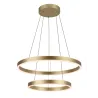 ONE DOUBLE, suspension intérieure, up/down, laiton, LED, 35W, 2700/3000K, interrupteur CCT, variable