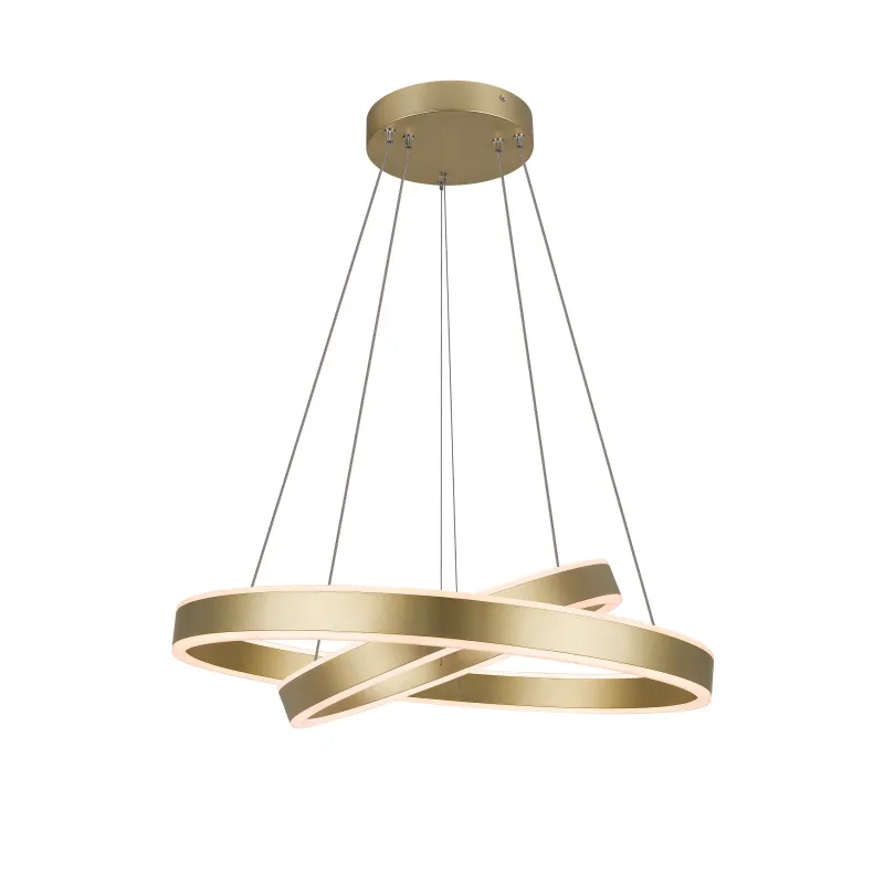 ONE DOUBLE, suspension intérieure, up/down, laiton, LED, 35W, 2700/3000K, interrupteur CCT, variable