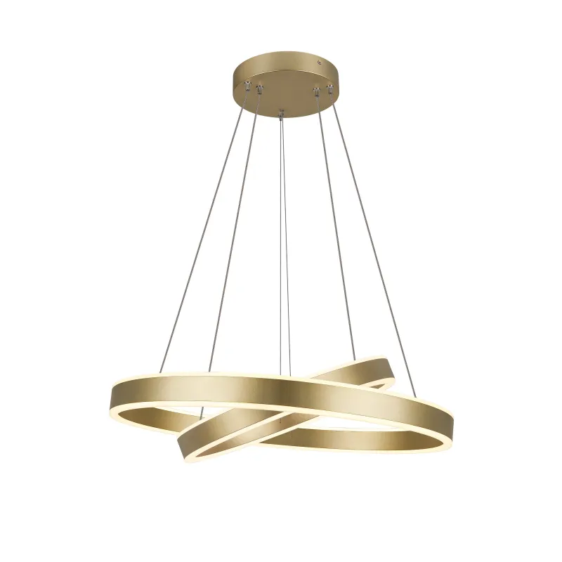 ONE DOUBLE, suspension intérieure, up/down, laiton, LED, 35W, 2700/3000K, interrupteur CCT, variable