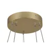 ONE DOUBLE, suspension intérieure, up/down, laiton, LED, 35W, 2700/3000K, interrupteur CCT, variable