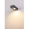 ESKINA FRAME, applique extérieure, double, anthracite, LED, 27W, 3000/4000K, IP65, interrupteur CCT