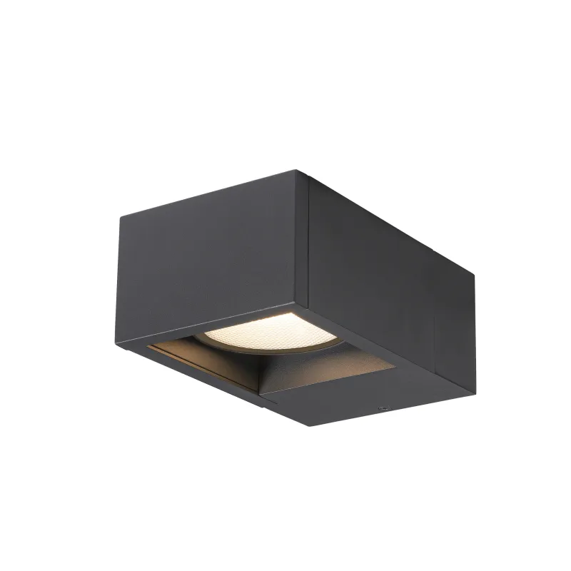 ESKINA FRAME, applique extérieure, simple, anthracite, LED, 15W, 3000/4000K, IP65, interrupteur CCT