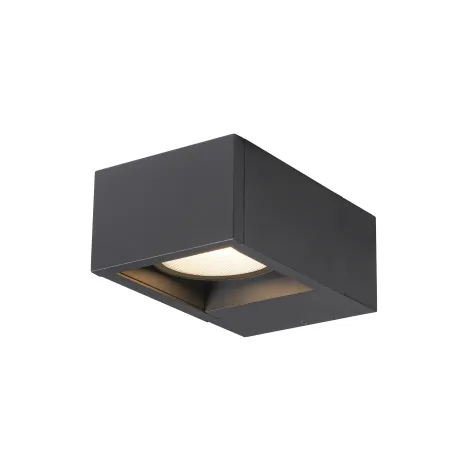 ESKINA FRAME, applique extérieure, simple, anthracite, LED, 15W, 3000/4000K, IP65, interrupteur CCT