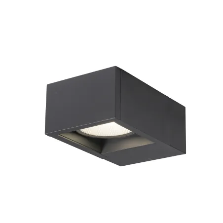 ESKINA FRAME, applique extérieure, simple, anthracite, LED, 15W, 3000/4000K, IP65, interrupteur CCT