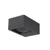 ESKINA FRAME, applique extérieure, simple, anthracite, LED, 15W, 3000/4000K, IP65, interrupteur CCT