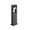 ESKINA FRAME 45, borne extérieure, simple, anthracite, LED, 15W, 3000/4000K, IP65, interrupteur CCT