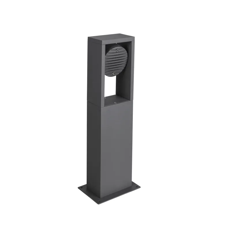 ESKINA FRAME 45, borne extérieure, simple, anthracite, LED, 15W, 3000/4000K, IP65, interrupteur CCT