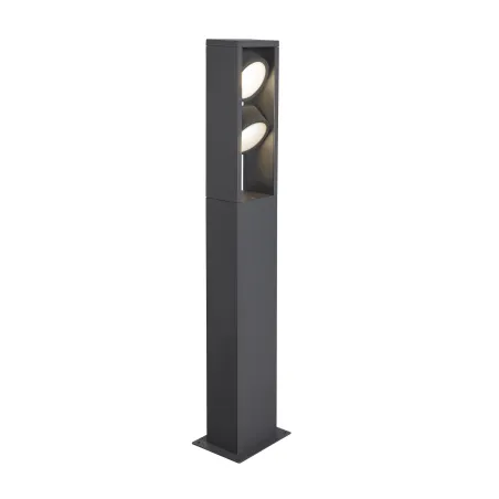 ESKINA FRAME 75, borne extérieure, double, anthracite, LED, 27W, 3000/4000K, IP65, interrupteur CCT