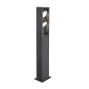 ESKINA FRAME 75, borne extérieure, double, anthracite, LED, 27W, 3000/4000K, IP65, interrupteur CCT