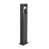 ESKINA FRAME 75, borne extérieure, simple, anthracite, LED, 15W, 3000/4000K, IP65, interrupteur CCT