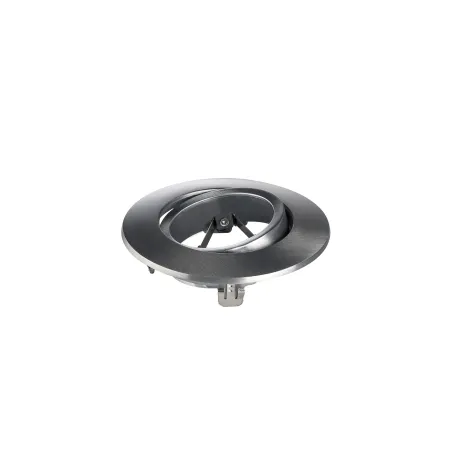 EASY-INSTALL QPAR51, encastré de plafond intérieur, rond, alu brossé, GU10/QPAR51, 20W max, RT 2012