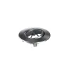 EASY-INSTALL QPAR51, encastré de plafond intérieur, rond, alu brossé, GU10/QPAR51, 20W max, RT 2012
