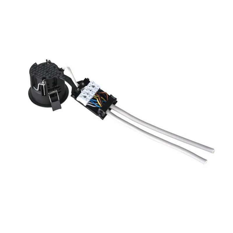 EASY-INSTALL QPAR51, encastré de plafond intérieur, rond, alu brossé, GU10/QPAR51, 20W max, RT 2012