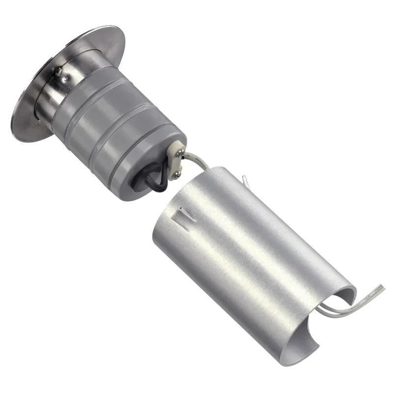 TRAIL-LITE® 60, encastré de sol extérieur, inox brossé, LED, 0,3W, 3000K, IP65, collerette inox 316