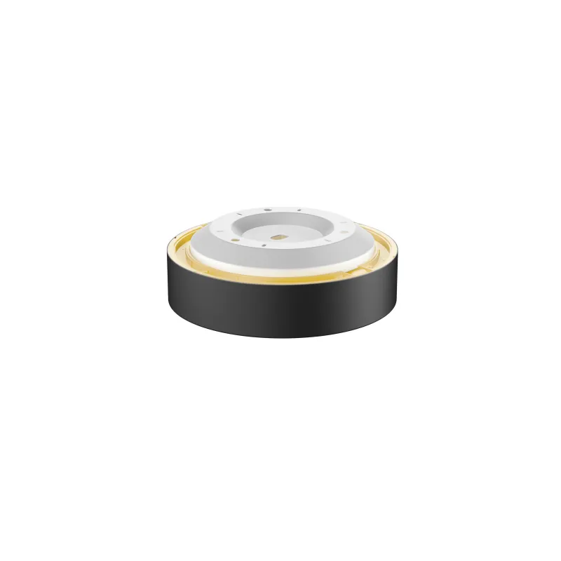 MEDO 30 AMBIENT, applique et plafonnier intérieur, rond, noir, LED, 15W, 3000K/4000K, variable Dali