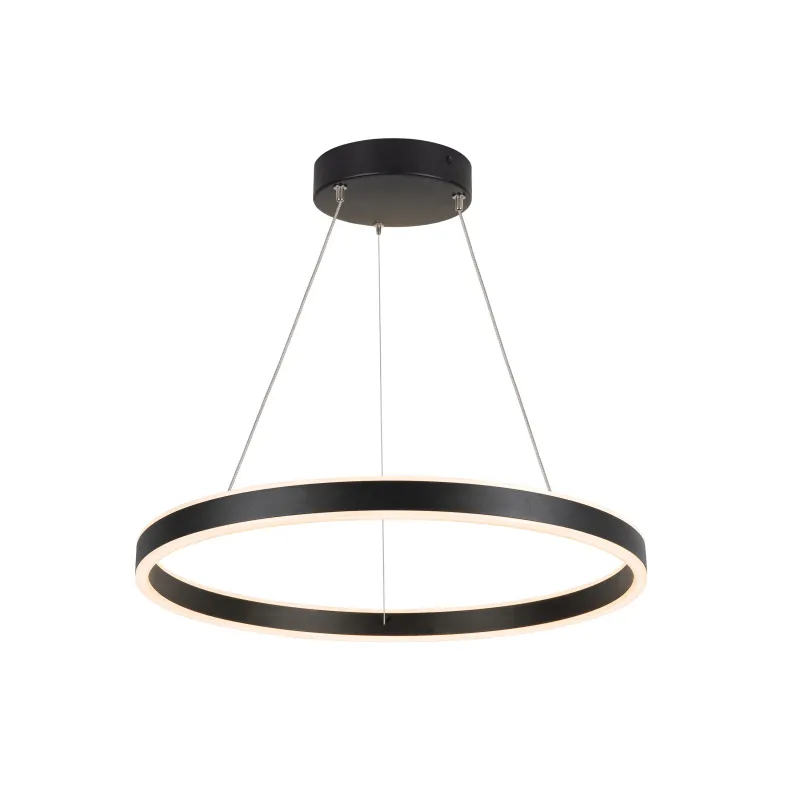 ONE 60, suspension intérieure, up/down, noir, LED, 25W, 3000/4000K, interrupteur CCT, variable Dali