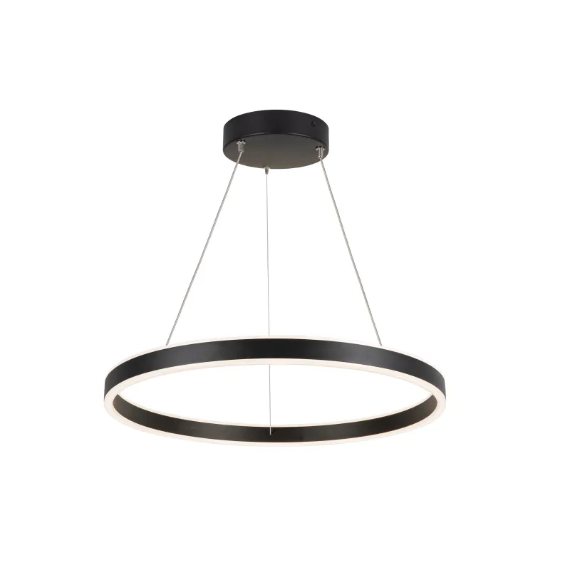 ONE 60, suspension intérieure, up/down, noir, LED, 25W, 3000/4000K, interrupteur CCT, variable Dali