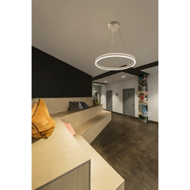 ONE 60, suspension intérieure, up/down, noir, LED, 25W, 3000/4000K, interrupteur CCT, variable Dali